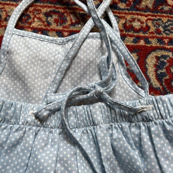 Her Majesty Dress Girls Size 2T Colorful Sleeveless VTG USA Made 80s Boho NWT - Picture 6 of 7